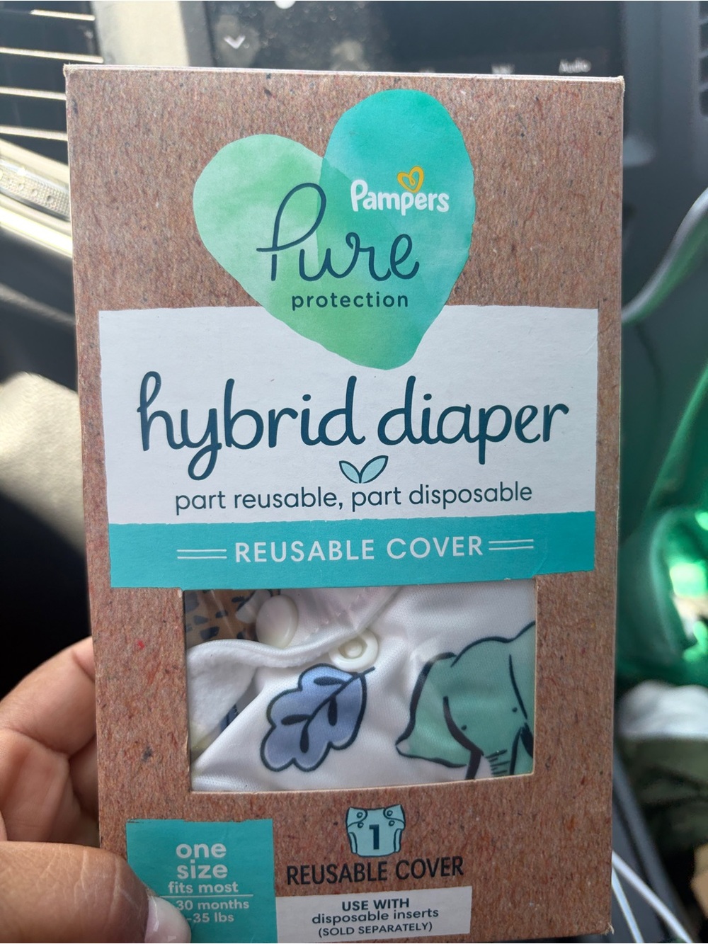 Pampers Pure Protection Hybrid Diaper Reusable Cover -